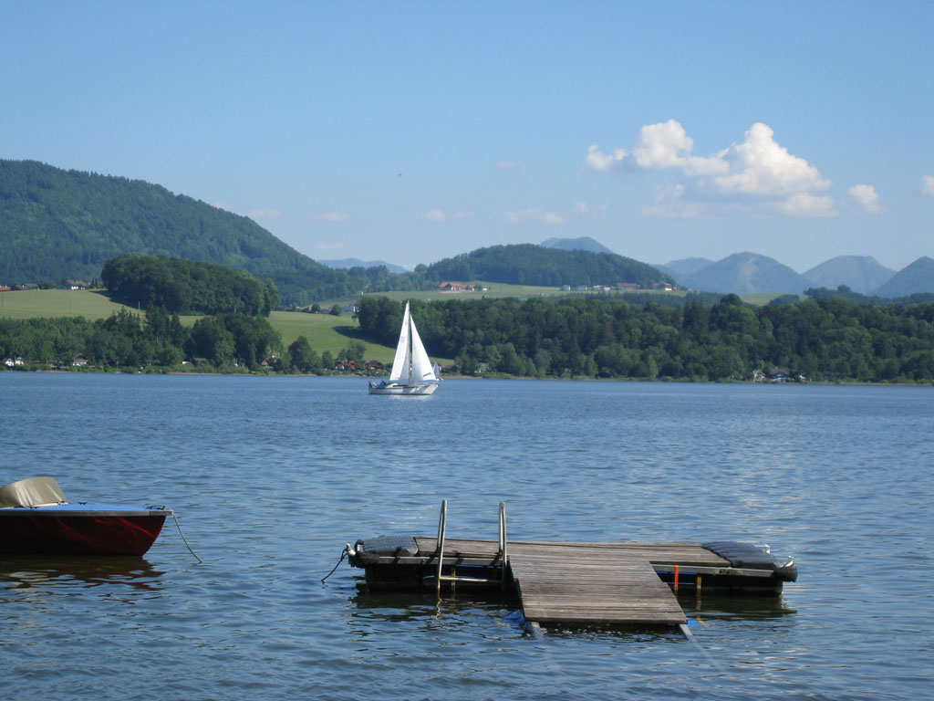 boot am wallersee